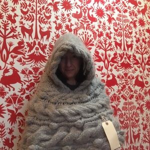 HandKnit gorgeous caplet! Made by me!